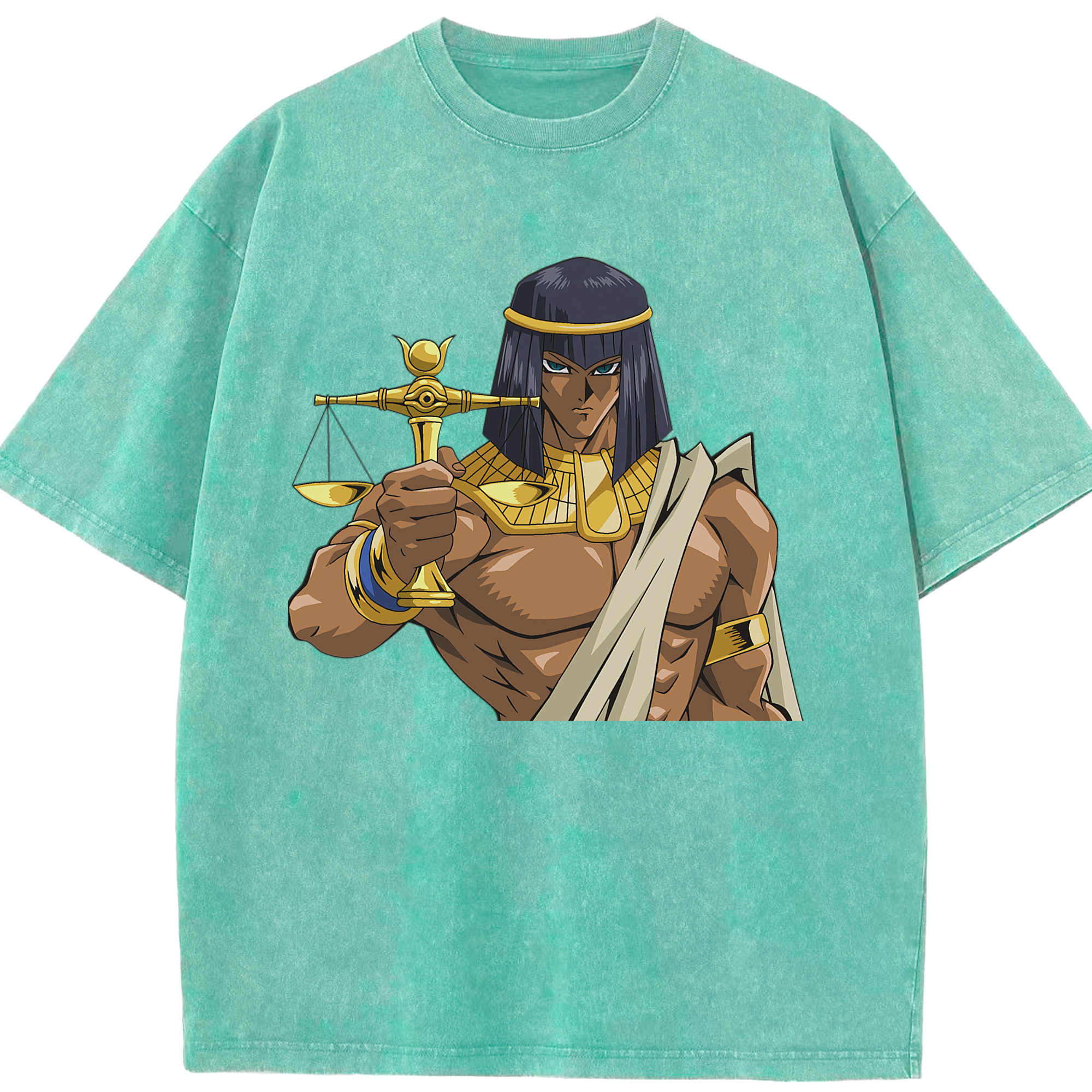 （画像用） 遊☆戯☆王 Yu-Gi-Oh! 綿100% ヴィンテージ風 半袖Tシャツ（フロントプリント）